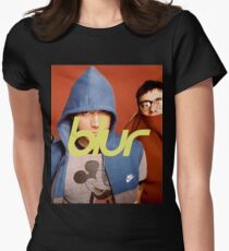 verwischen Tailliertes T-Shirt