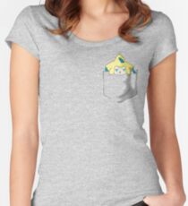 Pocket Rachi Women's Fitted Scoop T-Shirt