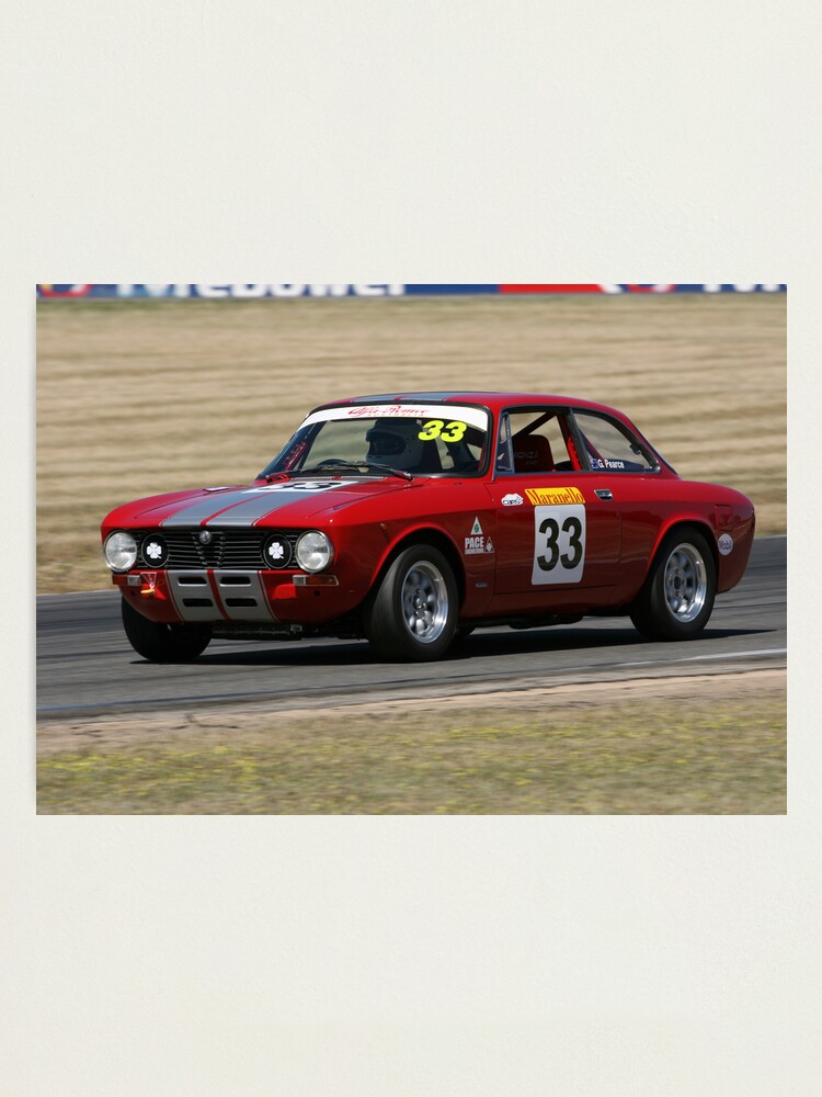 Alternate view of Red racer II Photographic Print