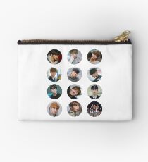 Wanna One - Beautiful 12 stickers Studio Pouch