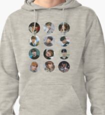 Wanna One - Beautiful 12 stickers Pullover Hoodie