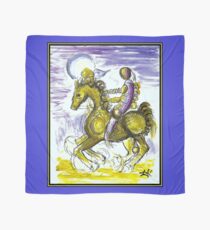 MASTER and HORSE : Vintage Abstract Fantasy Print Scarf