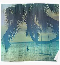 Tropical beach Poster