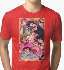 Schmutzige Frank-Charaktere Vintage T-Shirt