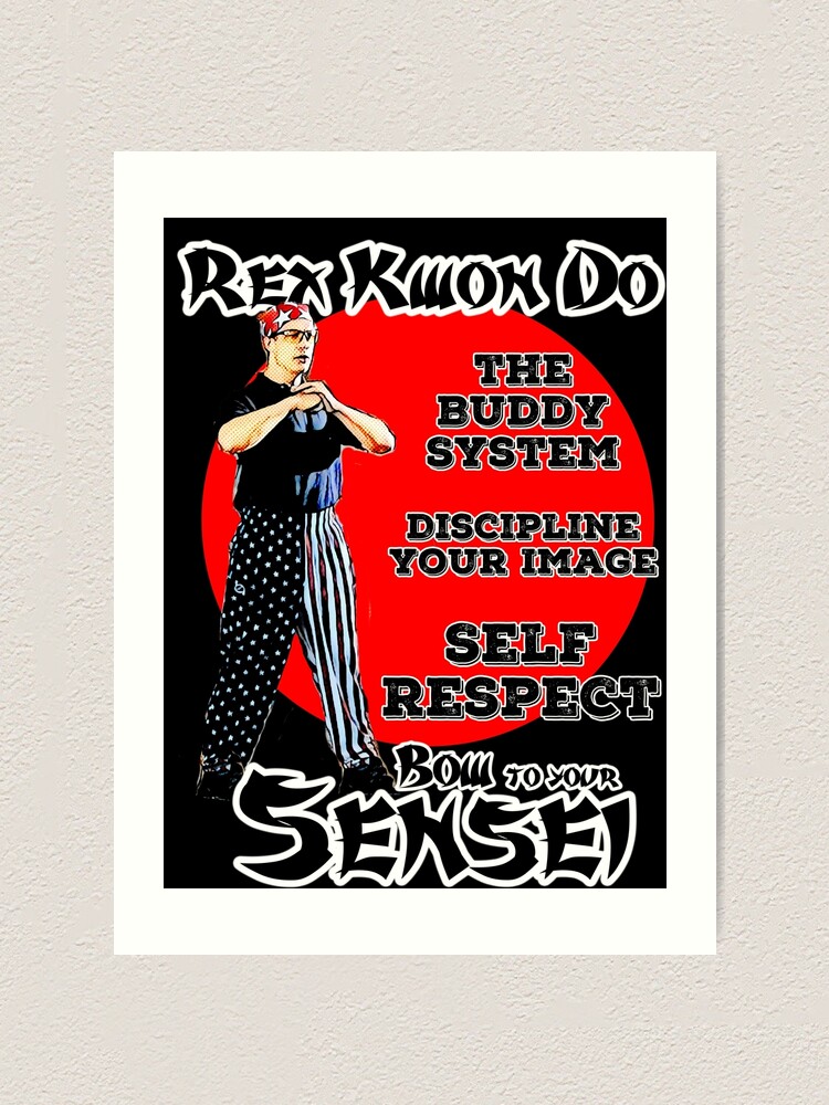 "Rex Kwon Do" Art Print by JTK667 Redbubble