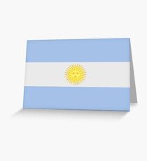 Argentina Greeting Card
