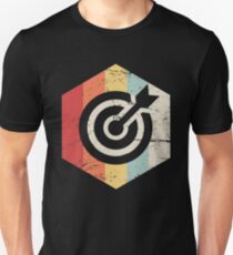 Retro 70s Bow Archery Icon Unisex T-Shirt