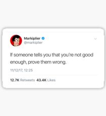 Markiplier Tweet Sticker