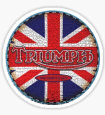 Vintage british motorcycle Sticker