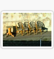 Table and Chairs Sticker