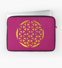 GREEN LIFE FLOWER Laptop Sleeve