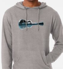 Natur Gitarre Leichter Hoodie