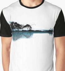 Nature Guitar Graphic T-Shirt