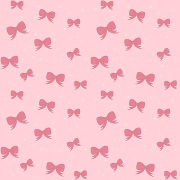 Adorable Pastel Pink Bows Sticker for Sale by WeArePear