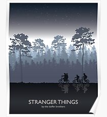 Fremde Dinge Tribut Kunst Poster
