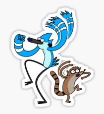 Ooooooh - Funny Regular Cartoon Show Sticker Shirt Tote Pillow Sticker