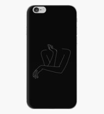 Die Linie Zeichnungsillustration der Frau Arme - Anna Black iPhone-Hülle & Cover