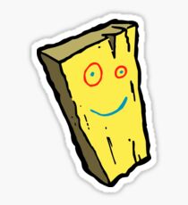 Plank Drawing Remake - Cute Retro Cartoon Ed, Edd N' Eddy Sticker T-Shirt Drawing Sticker