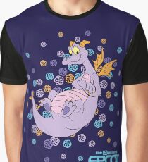 EPCOT CENTER Confetti Figment Graphic T-Shirt