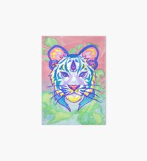 Clairvoyant Pastel Tiger Art Board