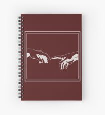 Creation of Adam - Michelangelo Spiral Notebook