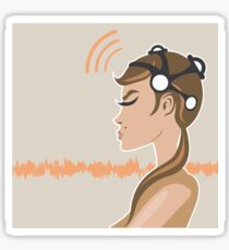 EEG Machine Sticker