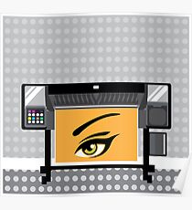 Large Format printer Poster