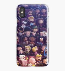 Snoopy at the movies iPhone Case