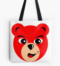 Fly Teddie - Red Tote Bag