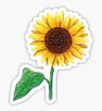 little sunflower Sticker