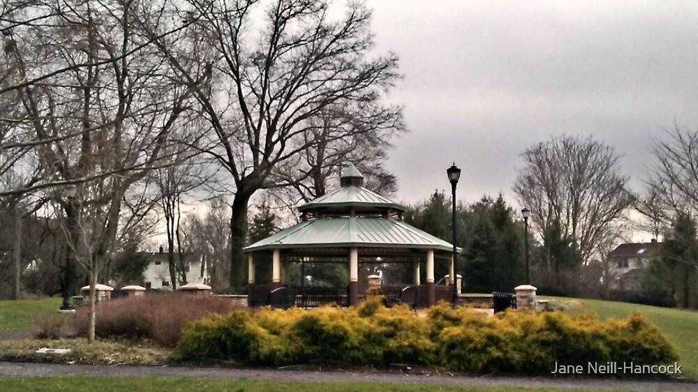 "The Gazebo At Dowling Gardens, Woodland Park, NJ, USA" by Jane Neill