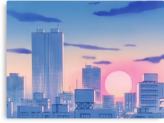 Anime Scenery 90s Anime Aesthetic Desktop Wallpaper Intergalactic ...