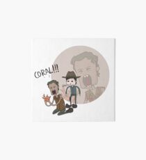 The Walking Dead Coral Art Board