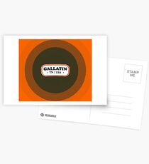 Gallatin | Retro Badge Postcards