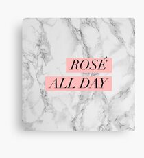 Rose All Day Canvas Print