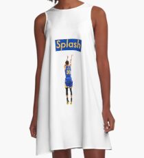 Steph Curry Splash Brothers A-Line Dress