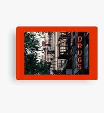 DRUGS Canvas Print