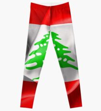 Lebanon Flag Leggings