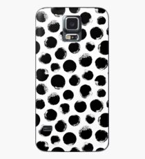 Grunge Polka Dot Case/Skin for Samsung Galaxy