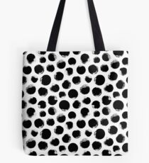 Grunge Polka Dot Tote Bag