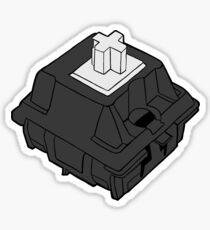 Pegatina Cherry MX Clear - Interruptor de llave mecánica