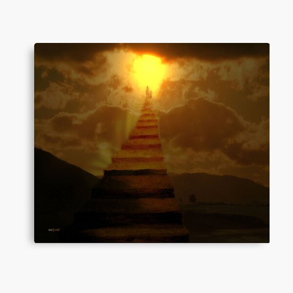 Stairway to heaven Canvas Print