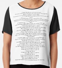 Toto - Africa Chiffon Top