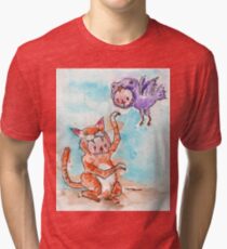 Truly a Wonder of Nature this Urban Predator. Tri-blend T-Shirt