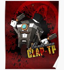 Borderlands - Gentleman Claptrap Poster