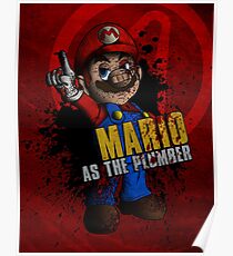 Borderlands - Mario as the Plumber Poster