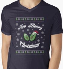 Avo Merry Christmas V-Neck T-Shirt