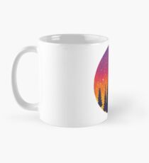 coniferous sunset Mug