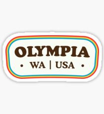 Olympia | Retro Abzeichen Sticker