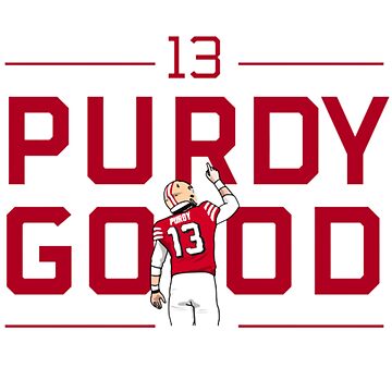 Brock Purdy Jersey Sticker for Sale by IrmaWillis